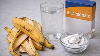 Mezclar cáscara de banana y agua con bicarbonato: por qué es recomendable y de qué sirve