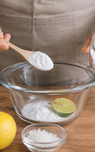 Mezclar limón y sal con bicarbonato blanco: por qué recomiendan hacerlo y para qué sirve