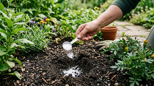 Tirar bicarbonato en el jardín y las macetas: para qué sirve y por qué lo recomiendan