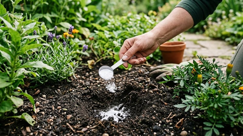 Este poderoso ingrediente de uso cotidiano que se transformó en el secreto mejor guardado para revitalizar los espacios verdes. (Fuente: Representación creada con IA)