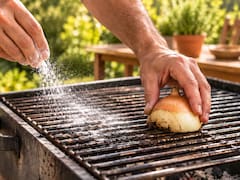 Tirar bicarbonato y frotar una cebolla en la parrilla antes de hacer el asado: para qué sirve y por qué lo recomiendan