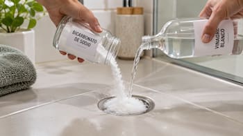 Poner bicarbonato y vinagre en el desagüe del baño: para qué sirve y por qué recomiendan hacerlo