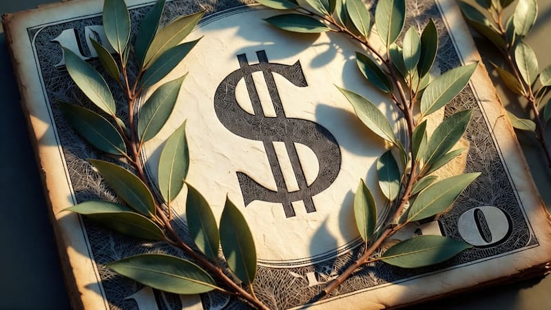 Escribir un deseo o una cifra de dinero en una hoja de laurel: para qué sirve y por qué lo recomiendan.