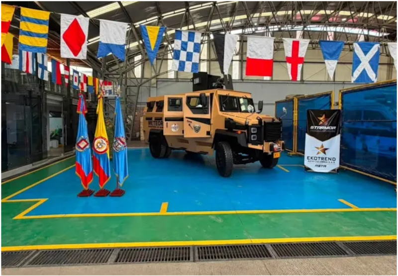 Blindado 4×4 Kodiak – Armada de Colombia