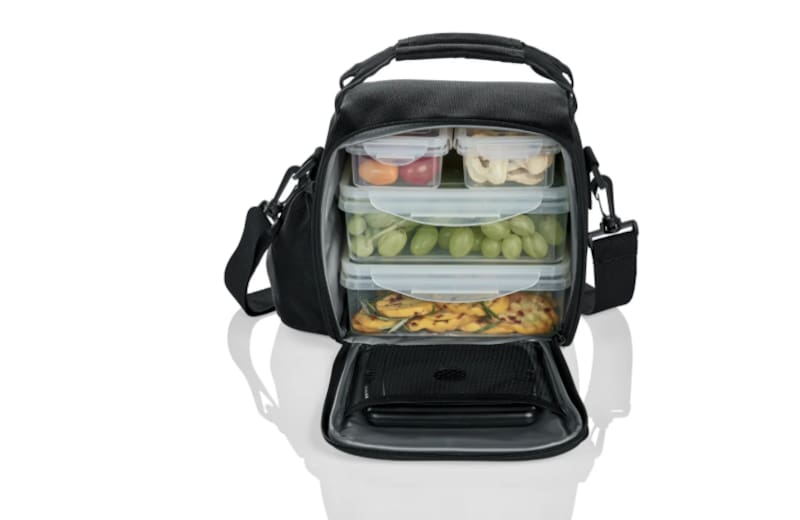 La bolsa isotérmica con recipientes de Lidl mantiene los alimentos a temperatura. (Fuente: Lidl).