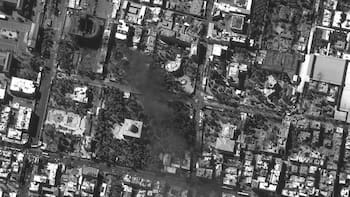 Israel afirma que 50 aviones atacaron un búnker subterráneo en Teherán usado por altos funcionarios del régimen