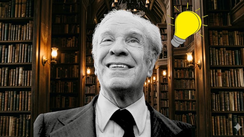 Jorge Luis Borges, escritor: “La duda es uno de los nombres de la inteligencia”. Foto (Archivo)