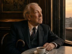 Jorge Luis Borges, escritor, poco antes de morir: “Lo elemental no puede definirse”