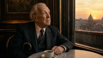 Jorge Luis Borges, escritor, poco antes de morir: “Lo elemental no puede definirse”