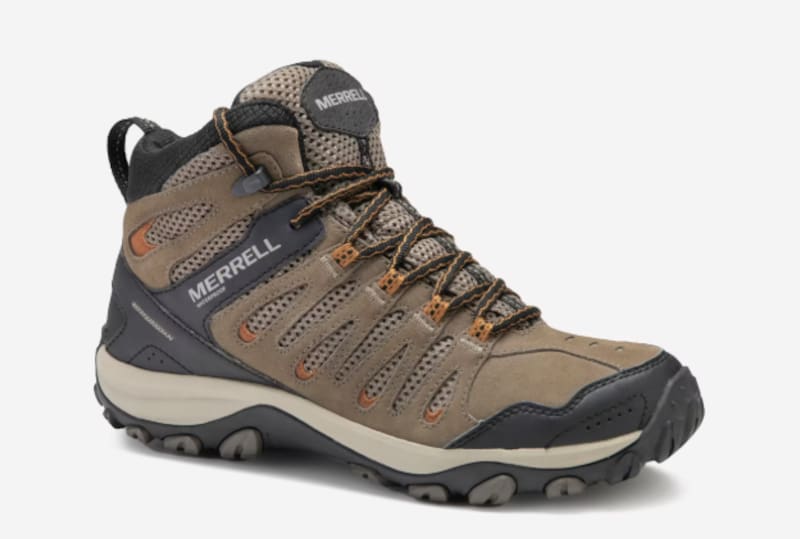 Las botas de montaña y trekking impermeables Hombre Merrell Crosslander están en descuento. (Fuente: Decathlon).