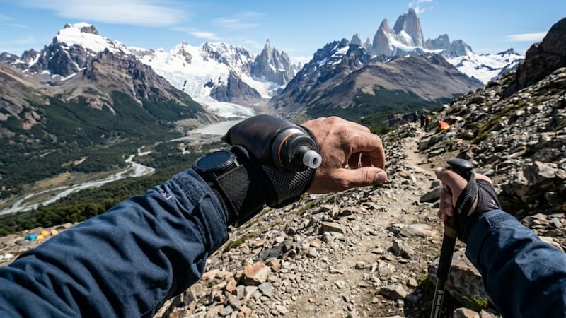 Ideal para corredores y ciclistas | La botella de agua que te hidrata desde la muñeca: es elegante, práctica y fácil de cargar.