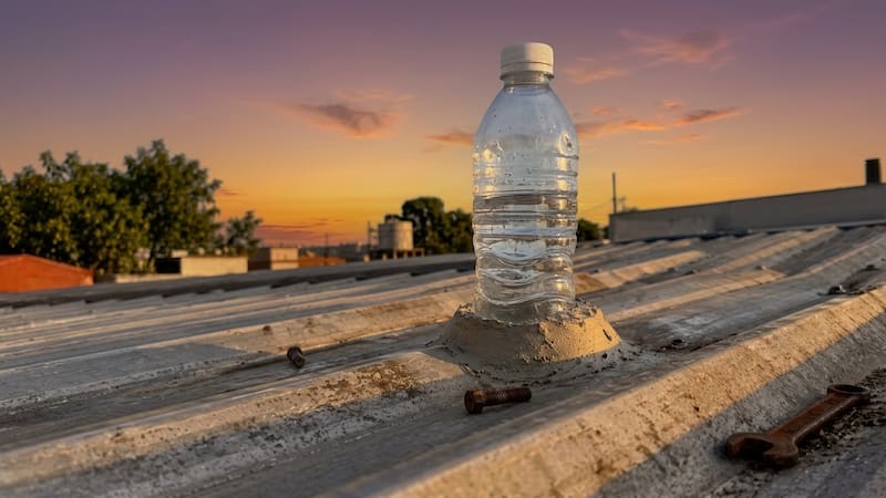 Colocar una botella de plástico con agua en el techo: para qué sirve y por qué se utiliza en la Argentina.