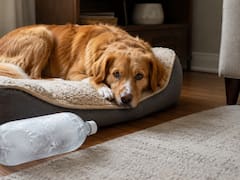 Colocar una botella con agua congelada cerca de la cama de tu perro: por qué lo recomiendan y cuáles son los beneficios