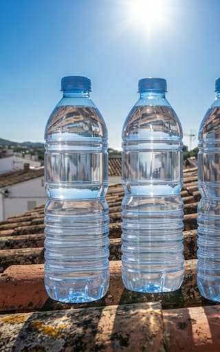 Colocar una botella de plástico llena de agua en el techo: para qué sirve y por qué muchos lo recomiendan