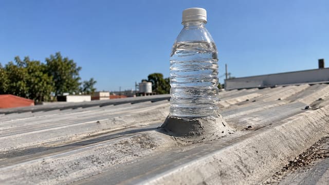 Colocar una botella de plástico con agua en el techo: para qué sirve y por qué se utiliza en más de 30 países