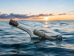 Arrojaron una botella al mar en 1886. 132 años después una familia descubrió el mensaje dentro y no podían creer su origen