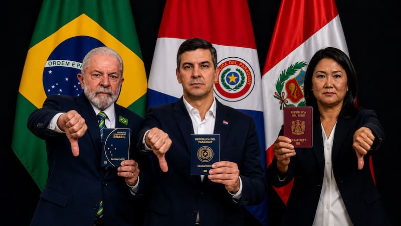 Confirmado | Brasil, Paraguay y Perú prohibirán el ingreso y salida de todas las personas que hayan retrasado este trámite del pasaporte.