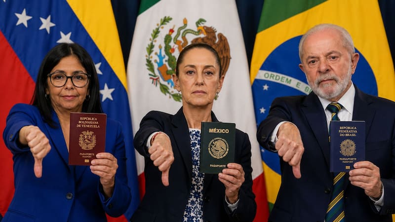 Venezuela, México y Brasil bloquearán el ingreso y la salida del país a las personas que posterguen este trámite del pasaporte.