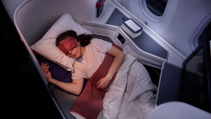La cabina Premier One de Aeroméxico cuenta con asientos modalidad full-flat-bed.
