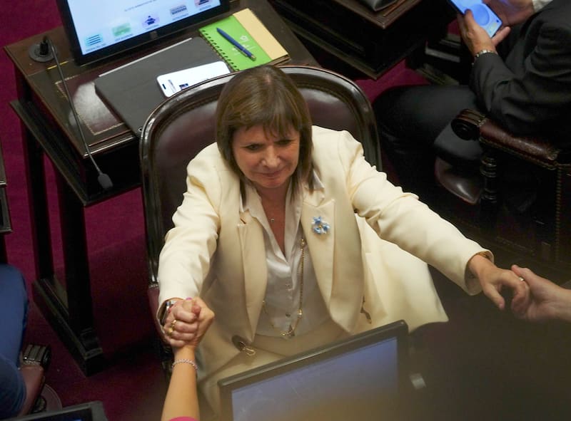 NOTICIAS ARGENTINAS: Patricia Bullrich, titular del bloque de LLA en el Senado