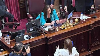 Chats, pases de factura y tensión: la pelea entre Bullrich y Villarruel como telón de fondo de la sesión