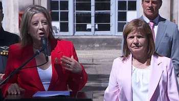 Bullrich presentó en sociedad a su sucesora y dejó definiciones: “La lucha contra el narco la hemos...”