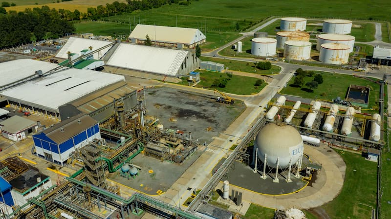 Bunge planta fertilizantes Campana
