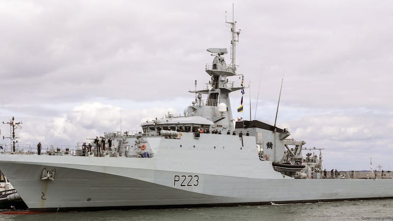 Buque - HMS Medway Royal Navy