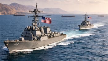 Tensión mundial | Estados Unidos envío dos naves destructoras a Irán para la misión más difícil: abrir el estrecho de Ormuz de una vez y para siempre