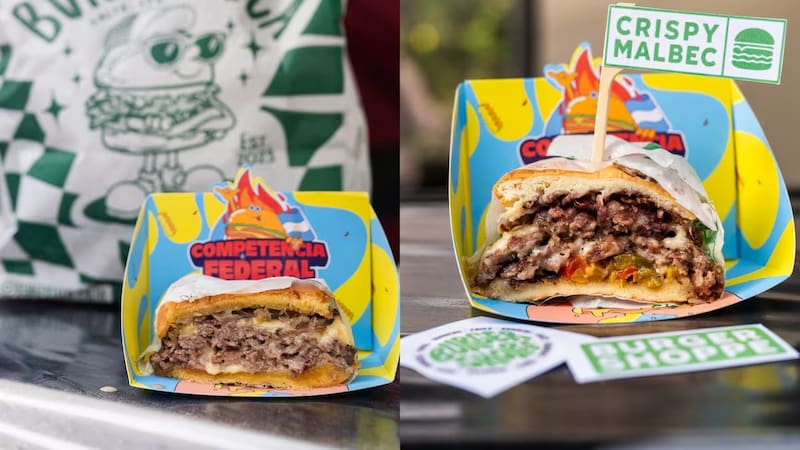 La hamburguesa que se consagró en el burguerpalusa.