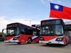 Taiwán envía buses eléctricos y pone a este país latino en el camino hacia un transporte público moderno