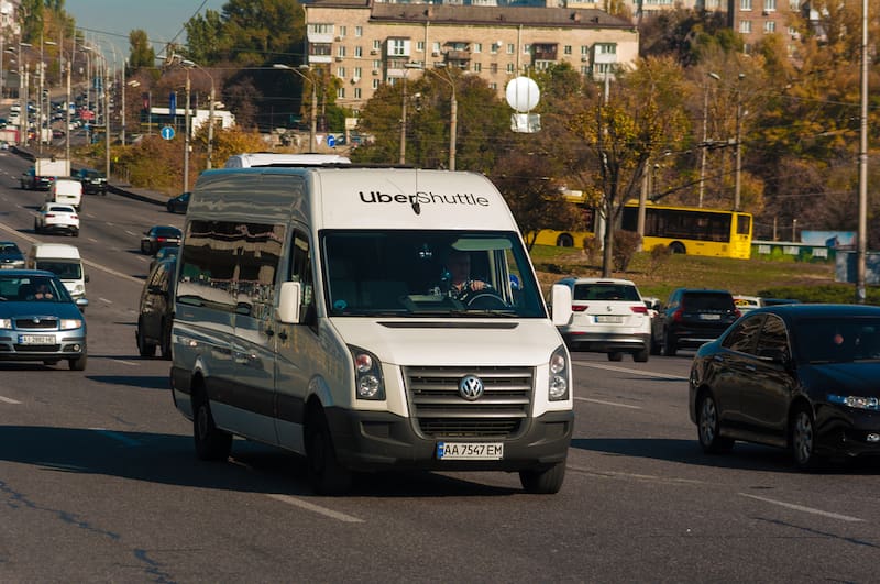 En México, Uber Shuttle ya opera con rutas fijas que conectan diferentes zonas con Santa Fe