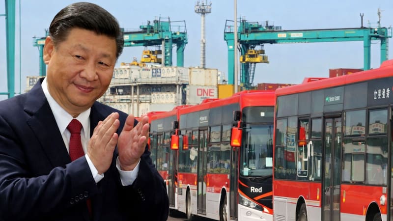 Los autobuses eléctricos donados por China tienen autonomía de 300 kilómetros y emiten un 98% menos de gases que un vehículo diésel.