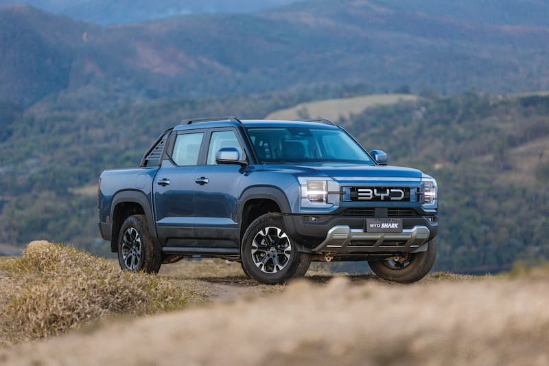 La automotriz china BYD ya confirmó uno de los tanques del año: la pick-up Shark.