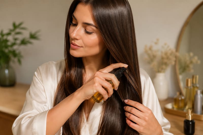 A six-step Chinese hair-washing method combines scalp care, massage, herbal treatments, and hydration to help achieve shinier, softer-looking hair.