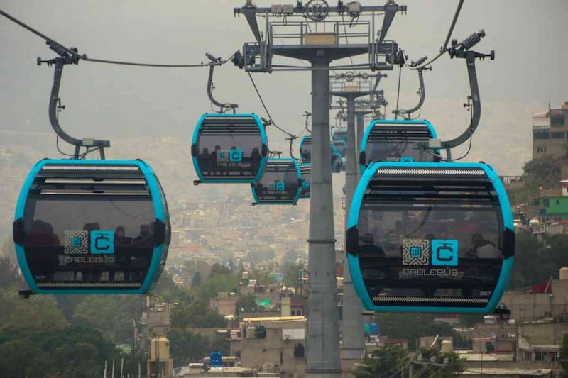 Servicio de Cablebús en Puebla