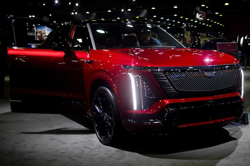El Vistiq, uno de los modelos de Cadillac que GM empezó a vender en Brasil