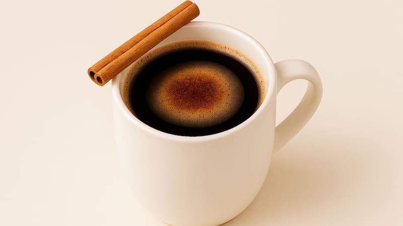 Agregarle canela al café | Qué beneficios tiene y cuánto se recomienda agregar. Foto (IA)