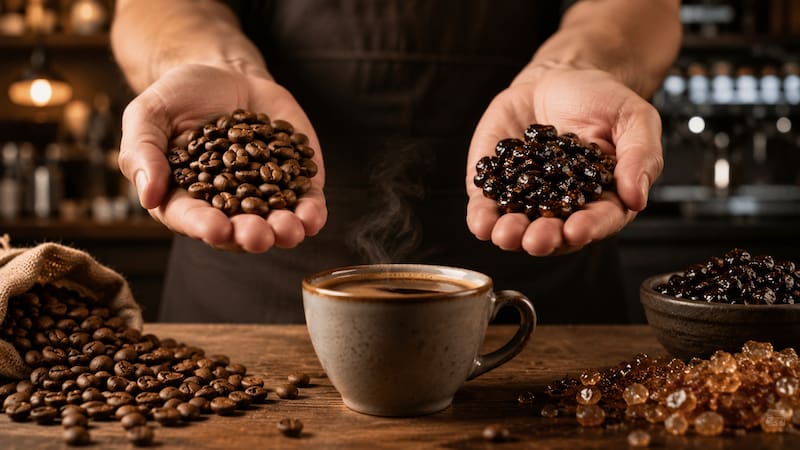 ¿Cuál es la diferencia entre café torrado y tostado? (Foto: imagen ilustrativa creada con IA)