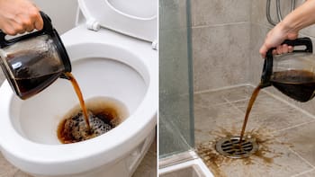 Tirar café usado a la ducha y al inodoro: para qué sirve y por qué lo recomiendan