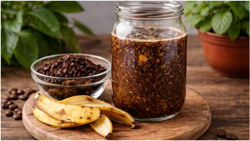 Mezclar café usado con cáscara de banana y agua | Para qué sirve y por qué lo recomiendan