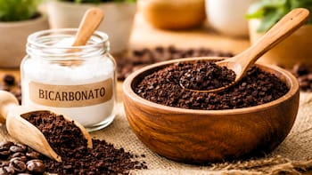 Mezclar café usado con bicarbonato: para qué sirve y por qué lo recomiendan