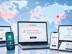Caída global de la inteligencia artificial: ChatGPT, Claude y Gemini registran problemas al mismo tiempo