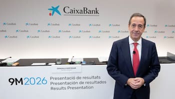 CaixaBank gana 4962 millones, un 12,9% más, y repartirá un dividendo de 0,18 euros