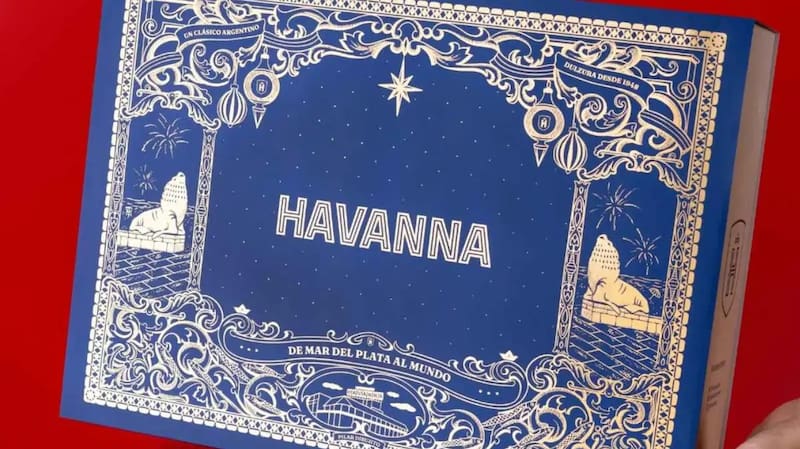 Caja navideña de Havanna