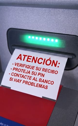 Cajeros automáticos: por qué no se recomienda imprimir los comprobantes