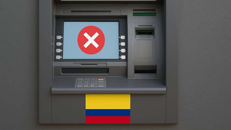 Cambian los cajeros automáticos en Colombia: en diciembre solo se podrá extraer esta cantidad de efectivo de las terminales. (Imagen creada con IA)
