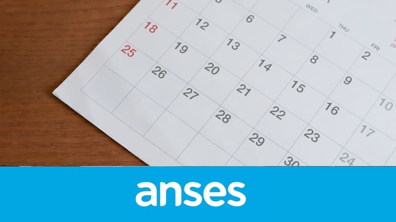 El calendario de ANSES de diciembre.