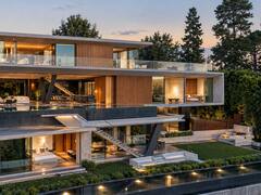 A developer bought a Bel Air lot for $3.1 million in 2017 and spent nine years building a brutalist mansion: it is now listed for $36.5 million