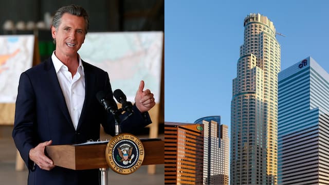 California hace historia: Gavin Newsom firmó una ley para convertir oficinas vacías en viviendas y beneficiará a miles de personas